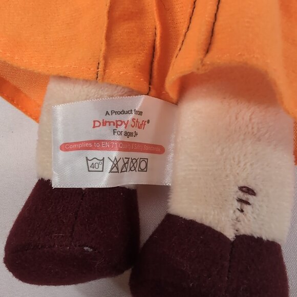 Chhota Bheem Dimpy Stuff Plush Stuffed Toy India Cartoon TV Show Indian Orange - Picture 9 of 13